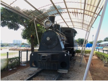 Antiga locomotiva "Maria Fumaça"